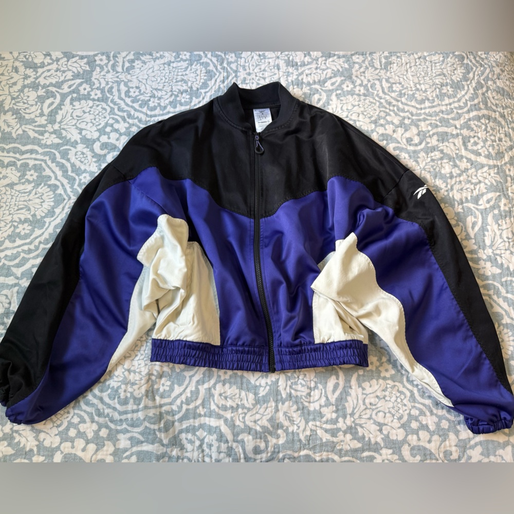 Women's reebok vintage bomber jacket
